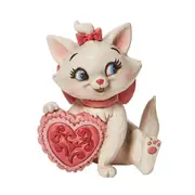 Jim Shore Disney Traditions - Aristocats - Marie Holding Heart