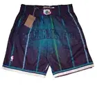 New Mitchell Ness NBA Charlotte Hornets Gradient Swingman 1994 Shorts Mens Large