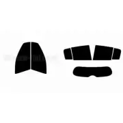 For Renault Megane 5-door 2003-07 Full Pre Cut Window Tint Kit Front & Rear Film