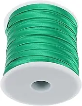 SEWACC Double Folded Twill Strap Sewing Bias Tape Piping Tape Textile Tape Decorative Tape Sewing Trim Seamstress Tape Hem Tape Seam Binding Tape Bias Binding Tape for Sewing Green Satin