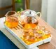 茶具 日式耐熱玻璃功夫茶具套裝家用簡約現代花茶壺過濾紅茶泡茶器茶杯