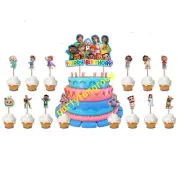 Cocomelon Cake Topper Cocomelon Birthday Cake Decoration Image Card Baby Party
