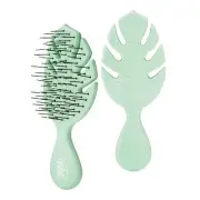 Wet Brush Go Green Mini Detangler Green - Detangling Travel Hair Brush - Ultr...