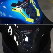 Sticker 3D Tank Guard Compatible With Suzuki GSX-S 950 From 2021