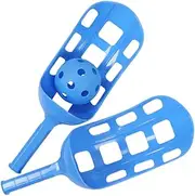 JOINPAYA Bocce Set 2 Scoops 1 Ball Boys and Girls Sports Toys Toss and Catch Game Develop Coordination Random