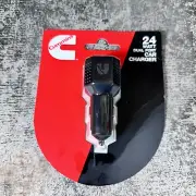 Cummins Dual Port Car Charger Powerful 24 Watt 12v Socket Charger - Compatible