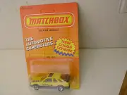 1986 MATCHBOX SUPERFAST MB15 FORD SIERRA XR4i NEW ON CARD