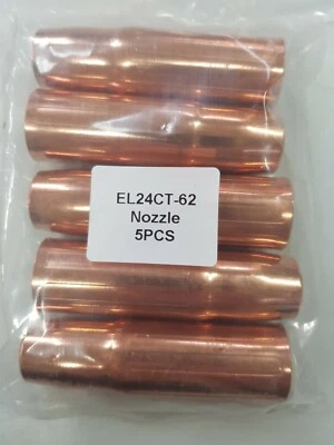 Tweco Nozzle - Fixed - Recess Tip - 16 mm - 450 A - EL24CT62 - 5pk