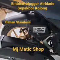 在飛比找蝦皮購物優惠-Hugger Airblade 不銹鋼足球標誌下