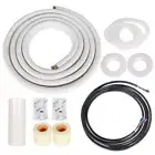 Install Kit Fit 16 Feet For Mini Split Heat Pump Systems 1/4" - 1/2" Dia.