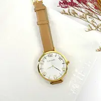 在飛比找樂天市場購物網優惠-韓國手錶 Lavenda簡約切割面皮革錶【NEKL13】