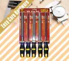 5 pcs metal File Set 8" 200 mm Half Round Flat Half Round Wood Rasp Triangular
