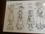 Vintage Paper Dolls by Jaye Wallace 1979 Uncut