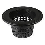 6" Inch Mesh Basket Bucket Lid Net Pot for DWC Hydroponics - 1, 2, 6, 12 or 25