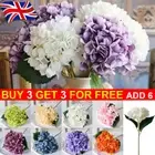 Artificial Hydrangea Fake Silk Flowers Bouquet Wedding Home Garden Decor HOT AU