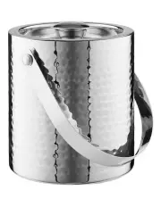 [Maxwell & Williams] Cocktail & Co Lexington Hammered Ice Bucket 1.5L Gift Boxed in Silver