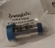 NEW Swagelok 6LV-12-VCR-3-12TB7 VAR VCR Fitting, 3/4 IN VCR X 3/4 X 0.049 IN TBW