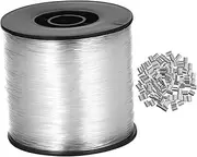 Gadpiparty High Strength Nylon Fishing Line m Invisible String for Decor Crafts Saltwater Use