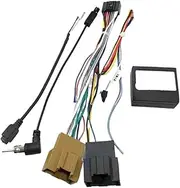 Car 16 Pin Wiring Harness Adapter Canbus Box Decoder RZ-GM09 Compatible for Chevrolet Malibu XL 2016 Android Car Radio