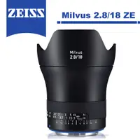 在飛比找蝦皮商城優惠-Zeiss 蔡司 Milvus 2.8/18 ZE 18mm