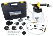 MV7840 Hydraulic Brake and Clutch Pressure Brake Bleeding Kit, Air-Operated, ...