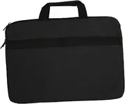 15.6Inch Laptop Sleeve Laptopcase Waterproof Polyester Laptop Case Portable Notebook Protective Case for Travel Business Trip Daily Carrying (Black)
