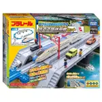 【TAKARA TOMY】PLARAIL 鐵道王國 W7系北陸新幹線-鐵路道路組合橋組(多美火車)