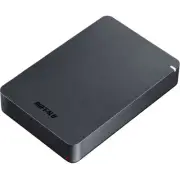 BUFFALO 4TB MiniStation PGF Portable External Hard Drive HDD Shock Resistant,