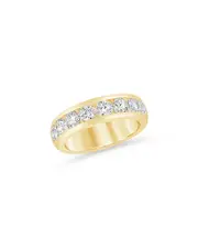 Bloomingdale's Fine Collection Diamond Channel Set Band Ring in 14K Yellow Gold, 2.0 tcw