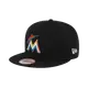 NEW ERA 9FIFTY 950 MLB 邁阿密 馬林魚隊 黑色 棒球帽 鴨舌帽 帽子【TCC】