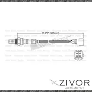 Post Catalytic Oxygen Sensor Right For Toyota Land Cruiser Prado 4.0 1GR-FE 6Cyl