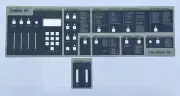 WORLD'S FIRST: Full Set E-mu Emulator II+ Main Control Panel Overlays MINT+ NEW!