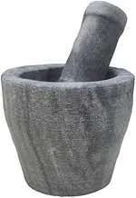 Traditional Grind, Bluestone Garlic Pounder Manual Stone Mortar Garlic Mortar Grinder Pestle Set Medicine Grinder Masher