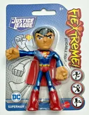 DC Justice League Flextreme Superman Bendable Posable 4-Inch Action Figure