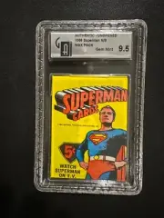 **RARE** Scanlens Issued SUPERMAN 1965 1966 [SUPER HIGH GRADING] ***GEM MINT***