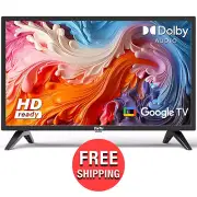 24-inch 720p Google High Definition LED High Resolution Television Smart TV HD