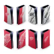 OFFICIAL NHL DETROIT RED WINGS VINYL SKIN FOR SONY PS5 DISC EDITION CONSOLE