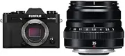 FujiFilm X-T30 II Mirrorless Digital Camera, Black + XF35mm Lens