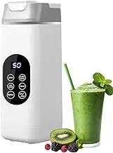 Blender for Smoothies, USB Wireless Portable Shake Blender, Juicer Cup, Fruit & Vegetable Mixer, for Home Kitchen, Outdoor, Beach, Commercial, Household Use, 9.13x3.43x3.43 inches