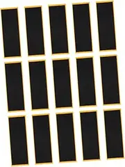 ORFOFE 15pcs Non Slip Grip Tape Adhesive Foams Stickers for Skateboards Reliable Viscosity Easy to Cut for Daily Use and Replacement