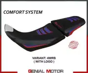 Seat saddle cover Deline sp color comf WRB+logo T.I.Honda Africa Twin 1100 20>23