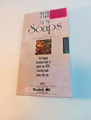 NEW-T-120 All My Soaps Blank Video Cassette Scotch Videocassette VHS