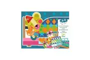 14pc Djeco Neat But Fun Drawing w Stencils Activity Art Craft Kit Kids 3y+