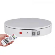 32cm Electric Turntable Photography Rotary Table Remote Control Display Stand