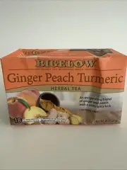 Bigelow Ginger Peach Turmeric Herbal Tea