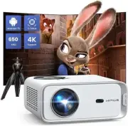 Projector 4K【Neflix Built-in Android TV】 E-Focus/Auto Keystone Smart Projector,