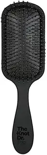 The Knot Dr Professional Pro Paddle Hair Brush, Black
