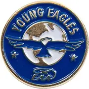 [EAA] Young Eagles Logo Pin, no gemstone