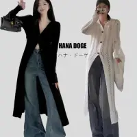 在飛比找momo購物網優惠-【HANA DOGE ハナ・ドーゲ】韓系時尚風格春季新品鏤空