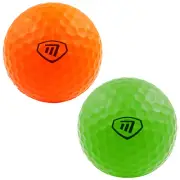 2025 Masters Lite Flite Foam Practice Golf Balls 6 Pack Soft Indoor Training Aid